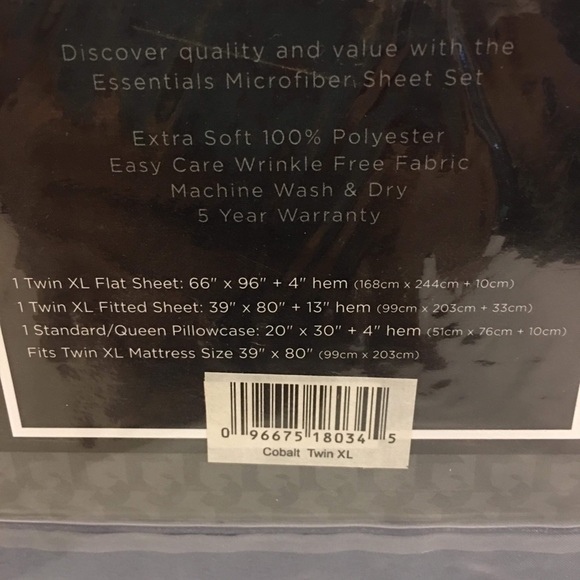 Dream Essential Twin Sheet Set - Picture 4 of 6